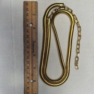 Elegant Golden Chain Necklace - approximately 27”